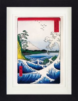 Das Bild der sechzigjährigen Utagawa Hiroshige: Eine Symphonie aus Farben und Stille!