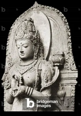 Die  Prajnaparamita-Statue – Eine Reise durch den Hinduismus und Buddhismus in Stein gemeißelt!