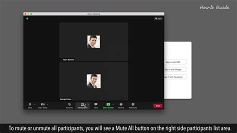 How to Mute Audio on Zoom